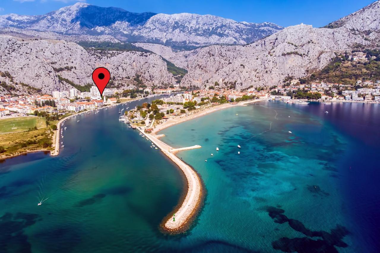 Apartmani Ribnjak Seka Omiš Exteriér fotografie