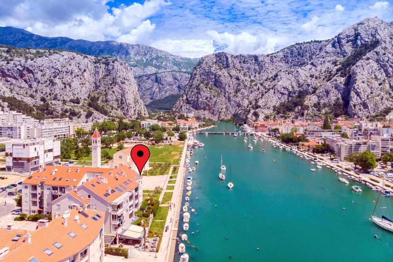 Apartmani Ribnjak Seka Omiš Exteriér fotografie